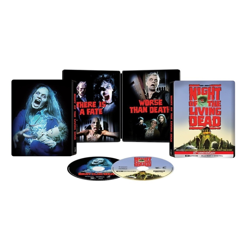 Steelbook Night of the Living Dead (4K UHD/Blu-ray + Digital) NEW Sealed OOP - Picture 4 of 4